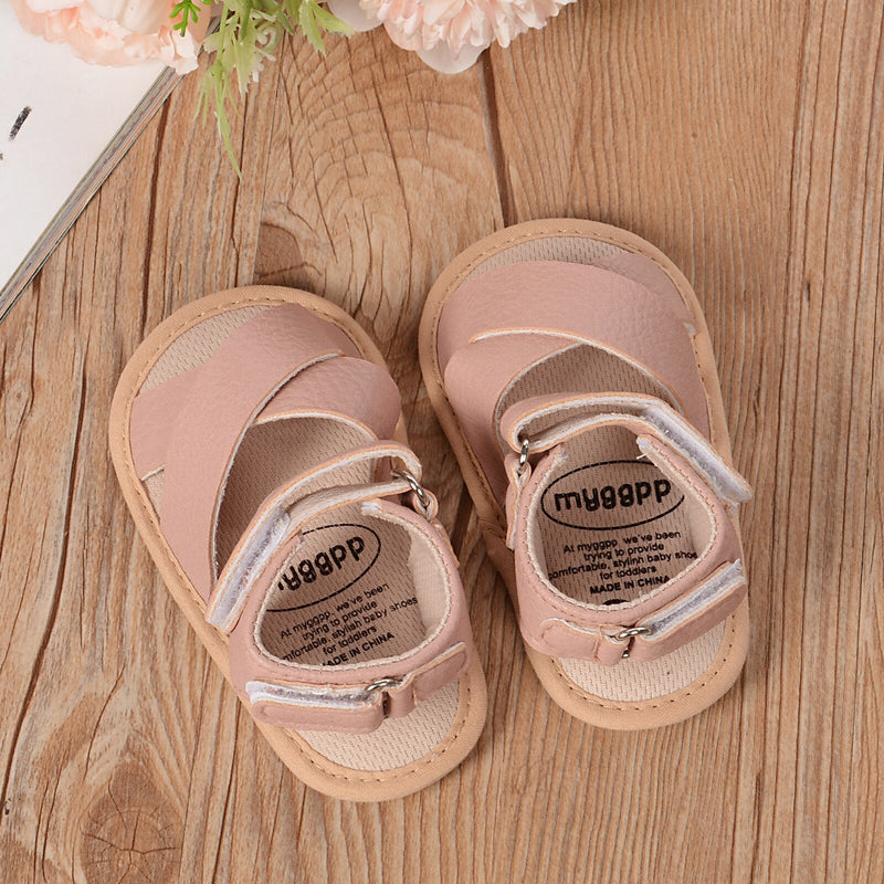 Baby Boys Girls Leather Sandals - Carbone&