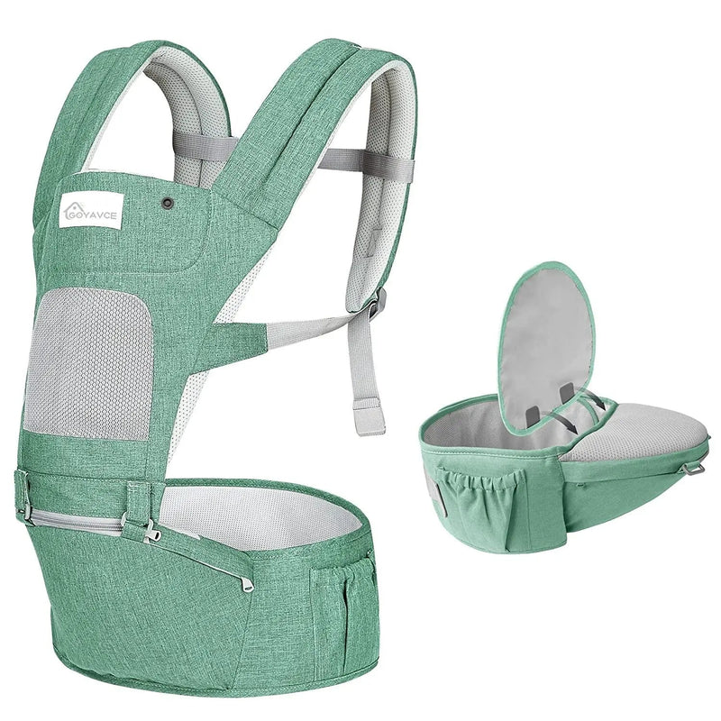 Baby Carrier with Hip Seat - Carbone&