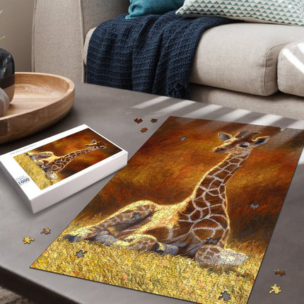 Baby Giraffe Jigsaw Puzzle - Carbone's Marketplace