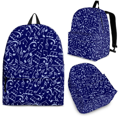 Back Pack Music Note Deep Blue - Carbone's Marketplace