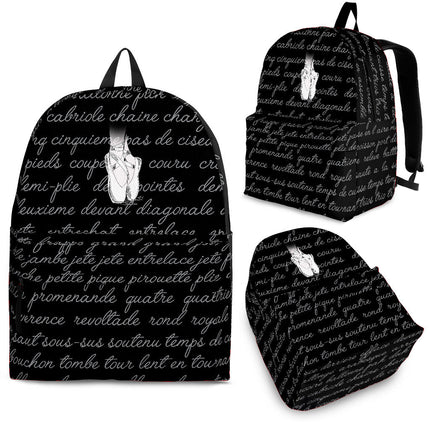 Ballet Terms Backpack - Carbone's Marketplace