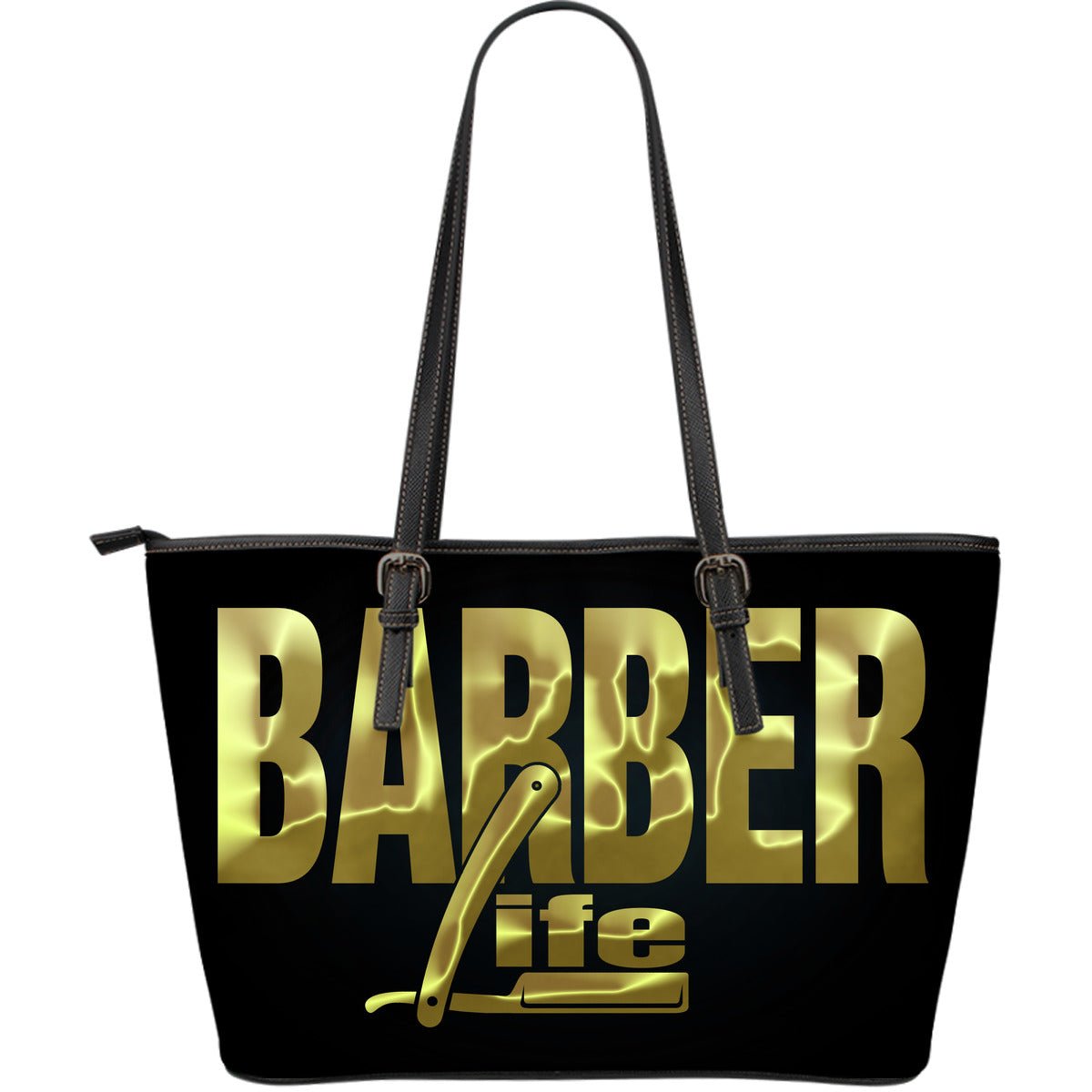 BARBER LIFE LARGE TOTE BAG - Carbone's Marketplace