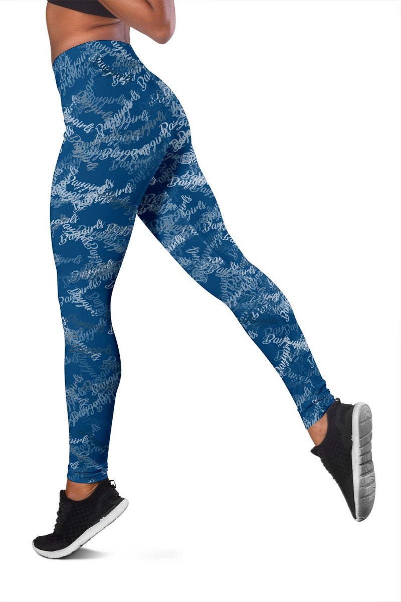 Baygirls Leggings in Blue - Carbone&