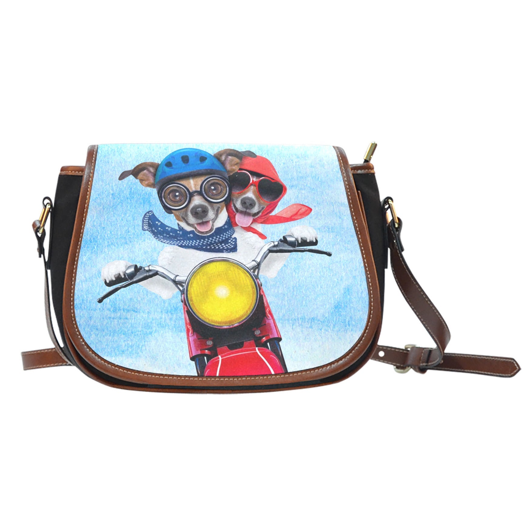 Biker Dogs Shoulder Saddle Bag - Carbone's Marketplace