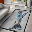 Bird Models: Mountain Bluebird 01-02 Area Rug - Carbone's Marketplace