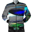 Bird Models: Peacock Feathers 02-02 Men's Bomber Jacket - Carbone's Marketplace