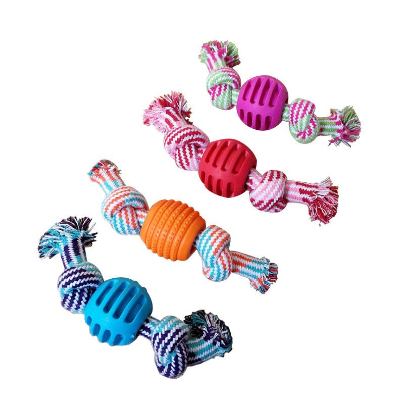 Bite Resistant Teething Rope Toy for Small and Medium Dogs - Carbone's Marketplace