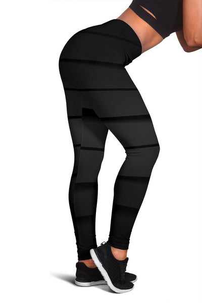 Black Abstract Leggings - Carbone's Marketplace