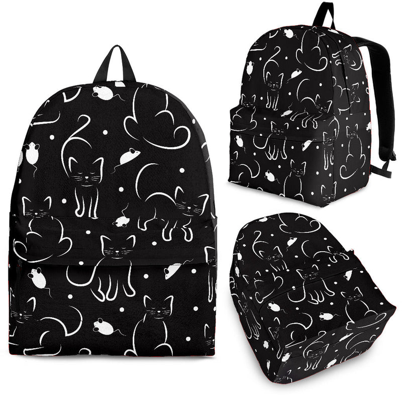 Black Cat Backpack - Carbone&