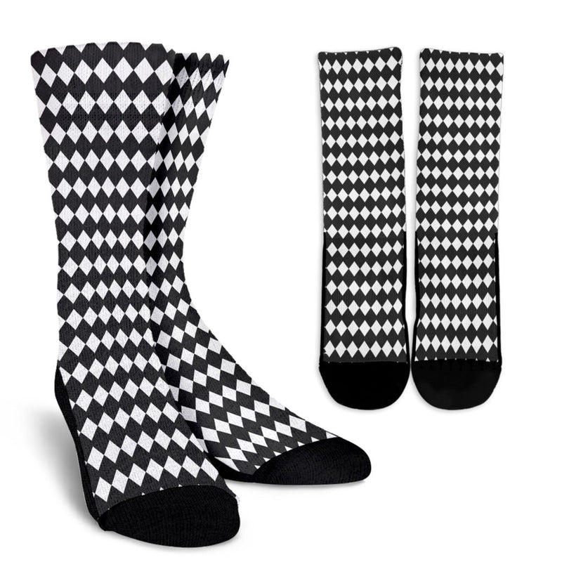 Black Diamond Crew Socks - Carbone&