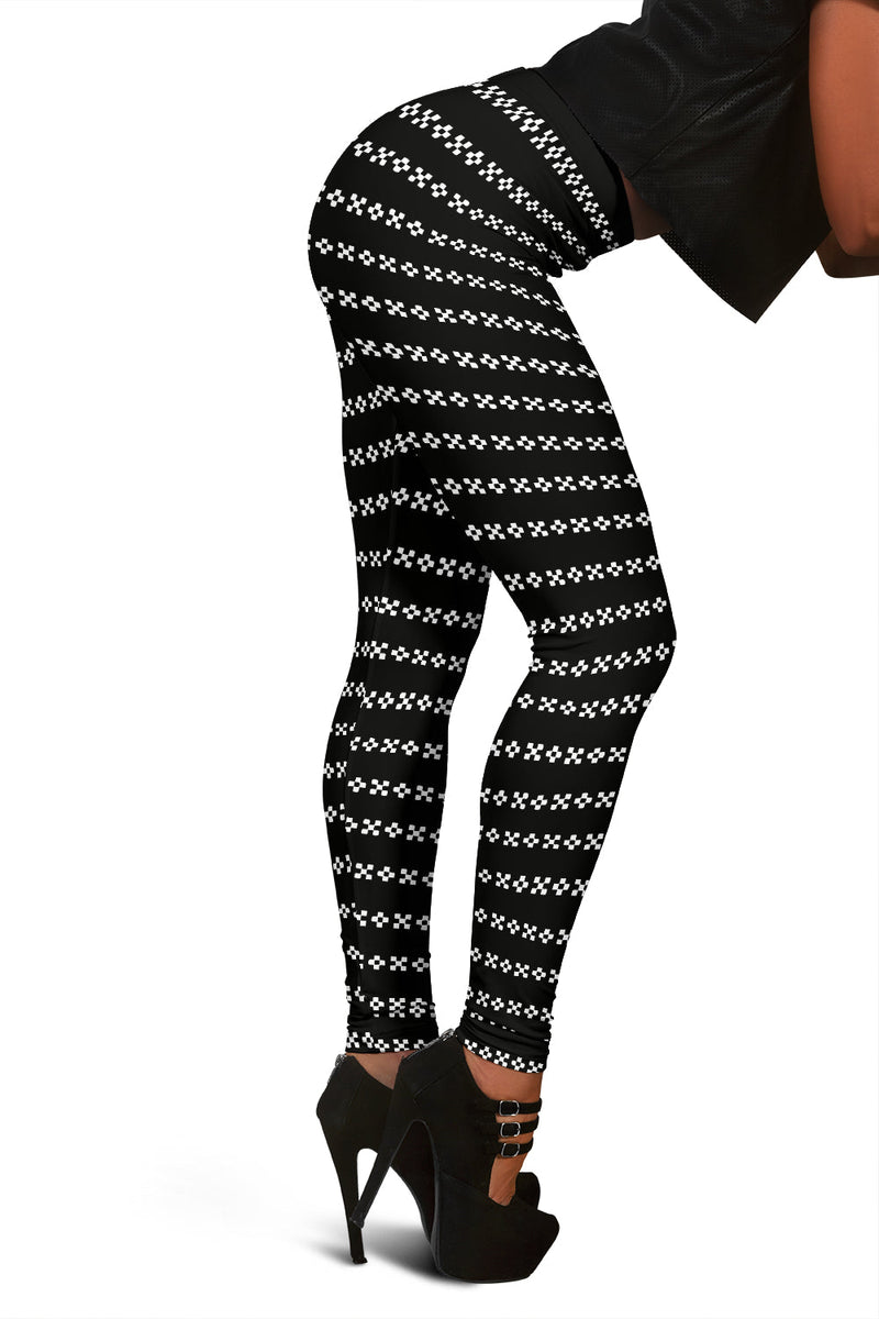 Black Hole Pixels From Another Dimension Leggings - Carbone&