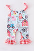 Blue farm animals jumpsuit - Carbone's Marketplace