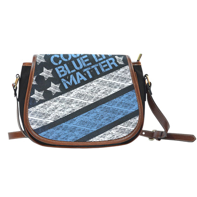 Blue Lives Matter Saddlebag - Carbone's Marketplace