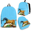 Blue Running Horse Backpack - Carbone's Marketplace