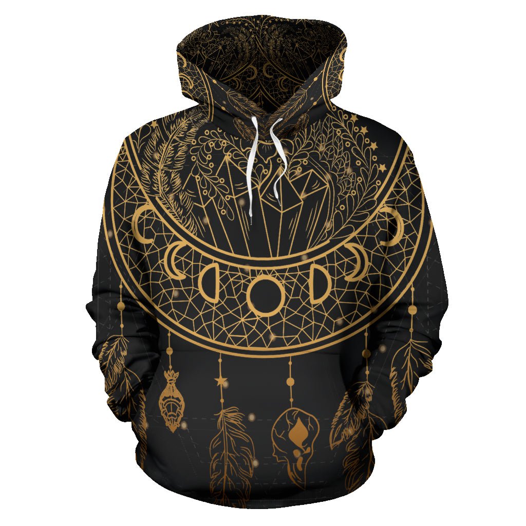 Feather Dream Catcher Boho Pattern Print Men's Bomber Jacket
