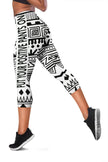 Boho Style Women's Capris Leggings - Carbone's Marketplace