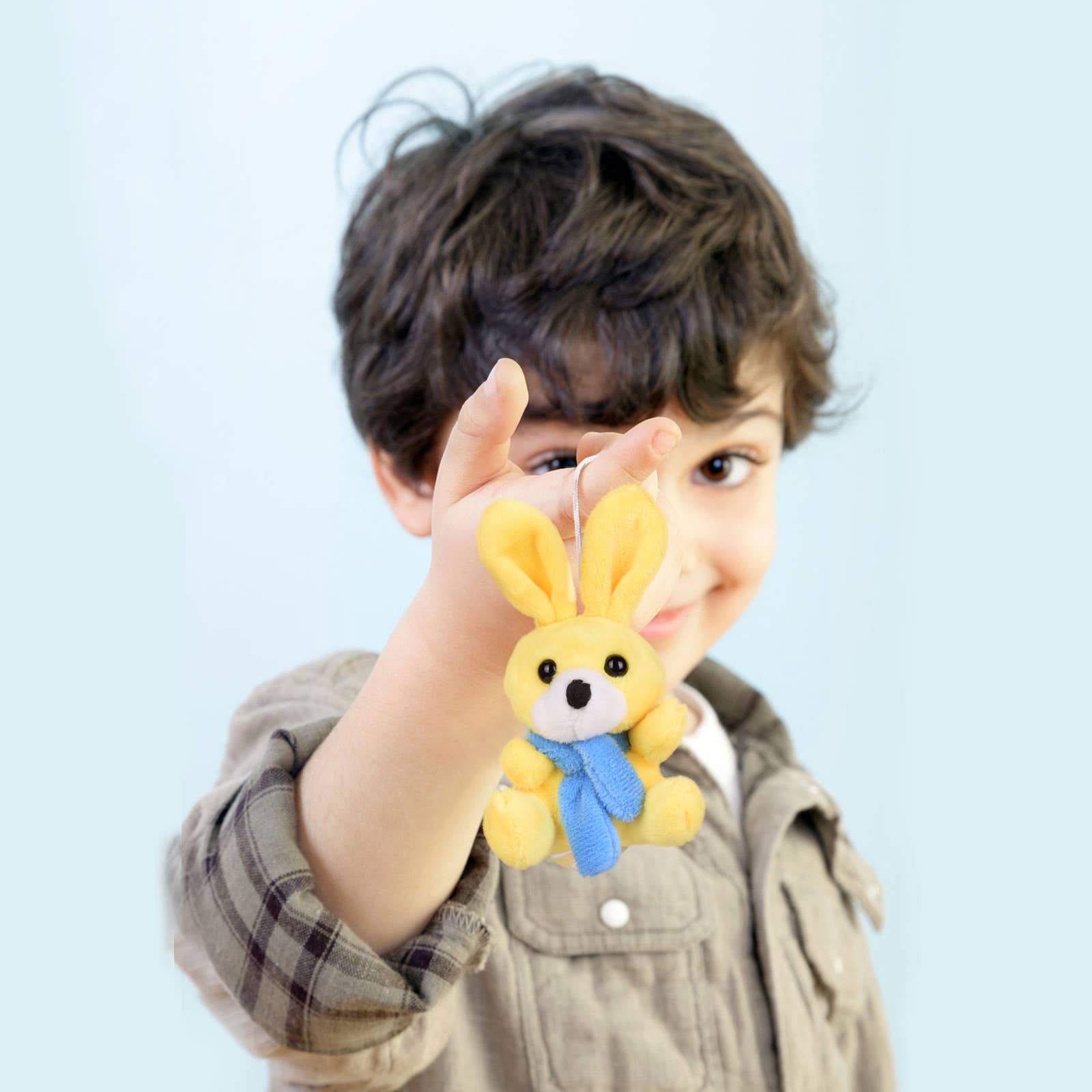 Bunnies and Chicks Plushies with Easter Eggs Pack of 12Heart - Carbone's Marketplace