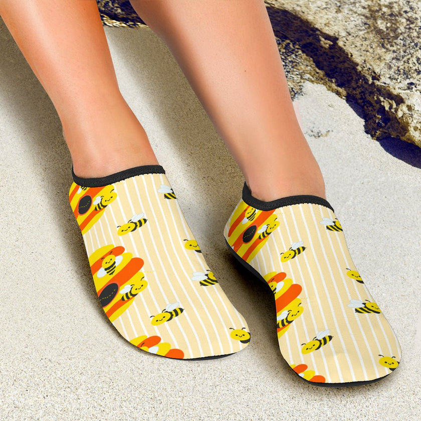 Busy Beehive Aqua Shoes - Carbone's Marketplace