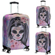 Calavera Girl Luggage Cover - Carbone's Marketplace