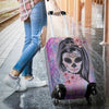 Calavera Girl Luggage Cover - Carbone's Marketplace