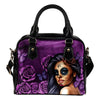 Calavera Violet Shoulder Handbag - Carbone's Marketplace