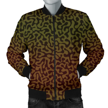 Camo Chameleon Modern Camouflage Men's Bomber Jacket - Carbone's Marketplace