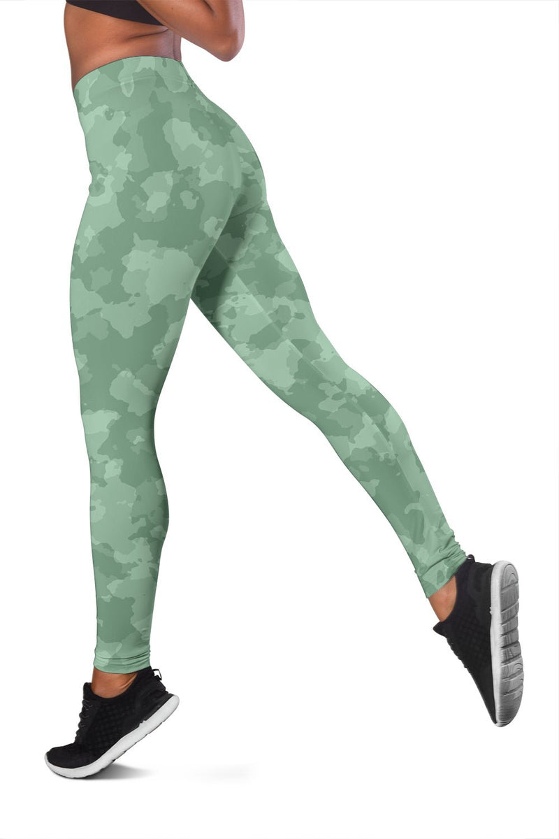 Camo Leggings Green - Carbone&