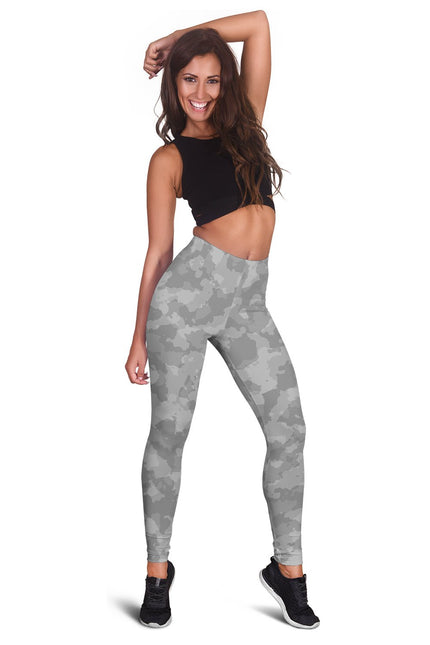 Camo Leggings Grey - Carbone's Marketplace