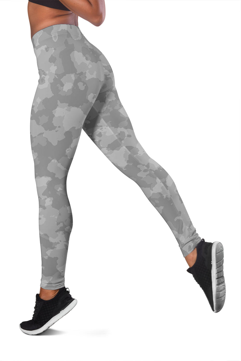 Camo Leggings Grey - Carbone's Marketplace