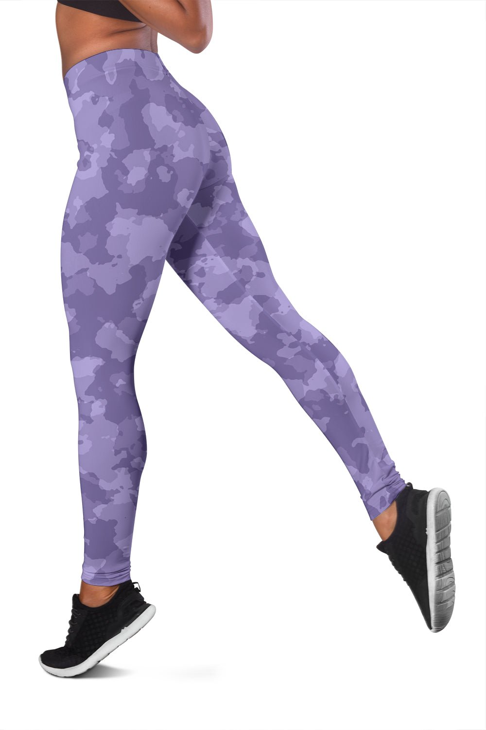 Camo Leggings Purple - Carbone's Marketplace