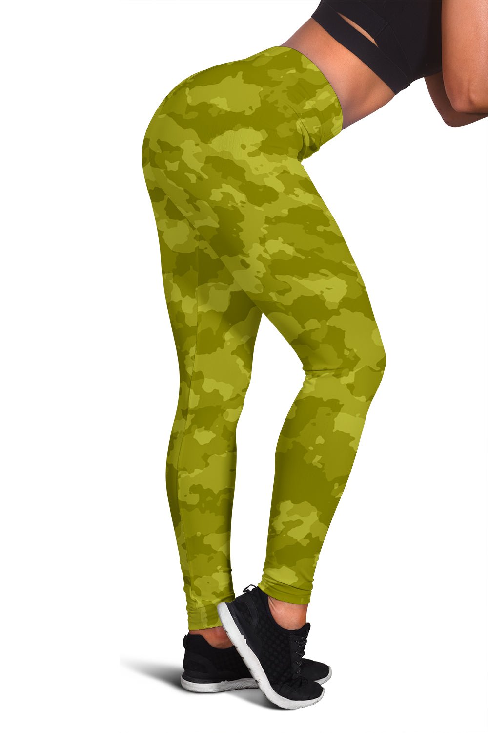 Camo Leggings Yellow - Carbone's Marketplace