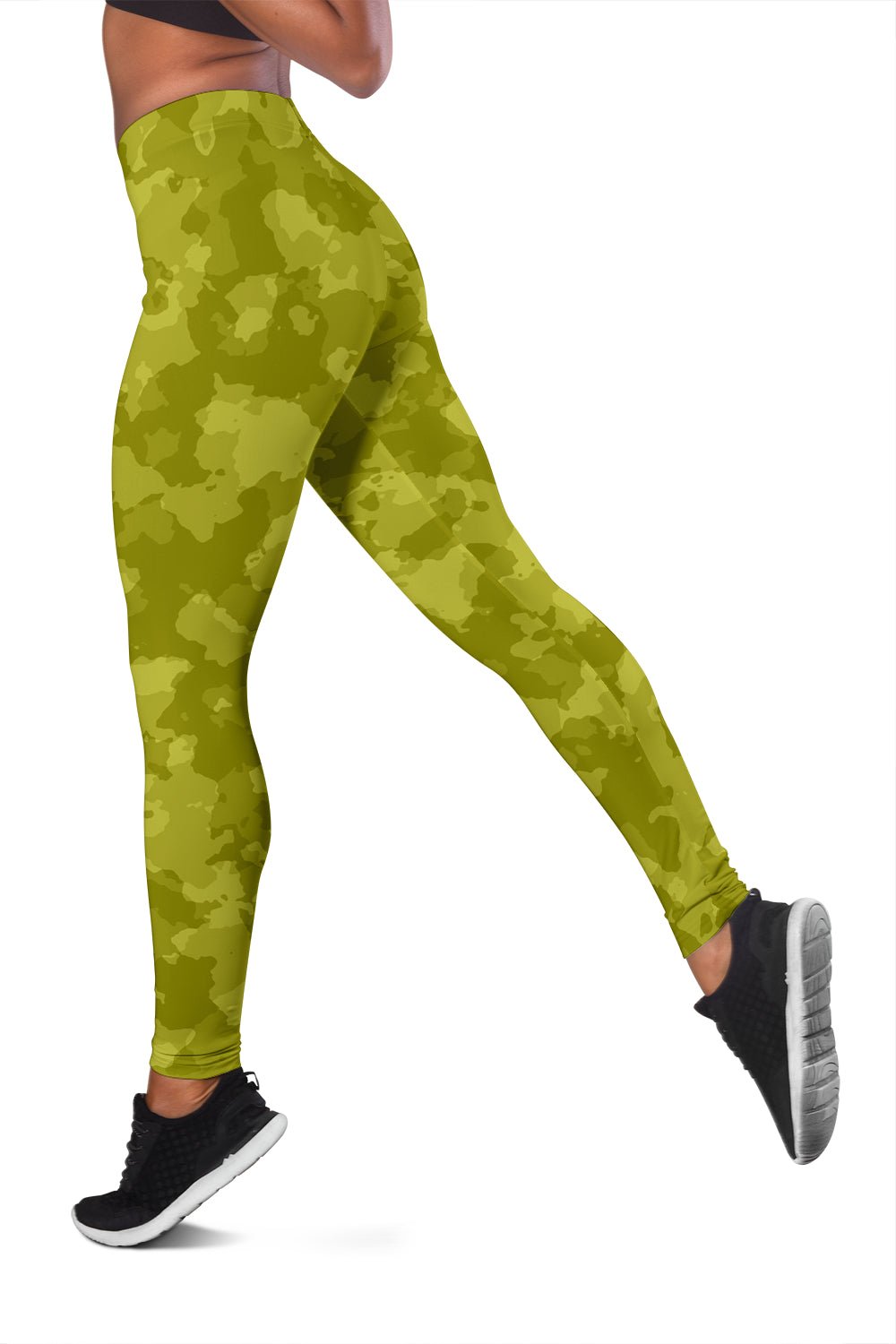 Camo Leggings Yellow - Carbone's Marketplace