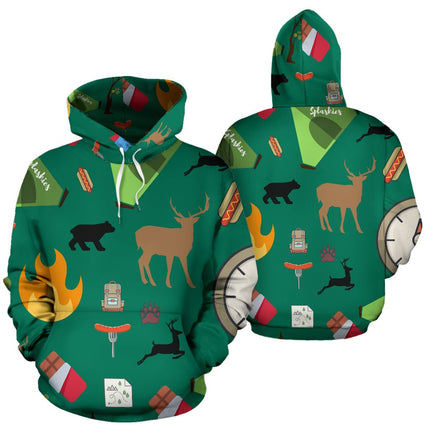 Camping Essentials Hoodie - Carbone's Marketplace