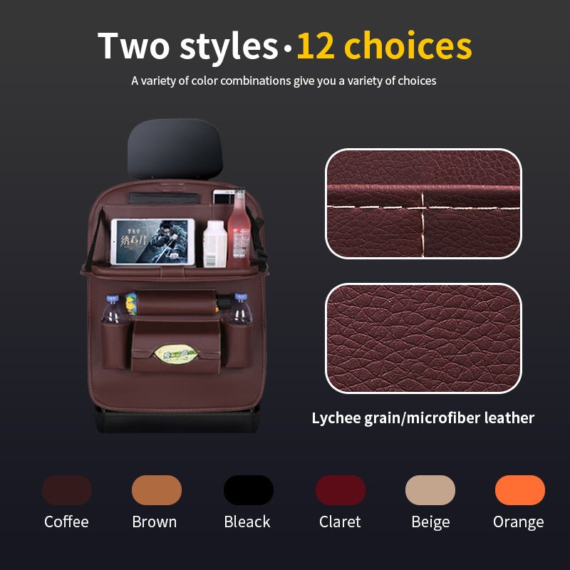Car Back Seat Organizer - Carbone's Marketplace