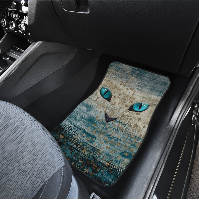 Cat eyes Car Floor Mat - Carbone&