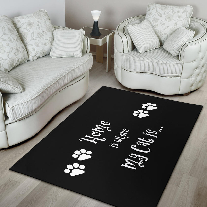 Cat Home Area Rug - Carbone's Marketplace