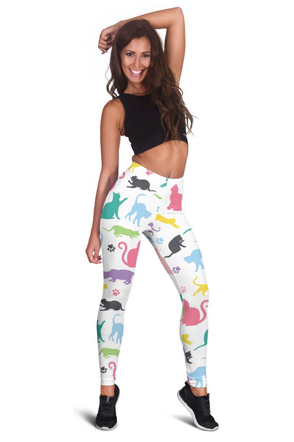 Cats Women's Leggings - Carbone's Marketplace