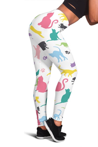 Cats Women's Leggings - Carbone's Marketplace