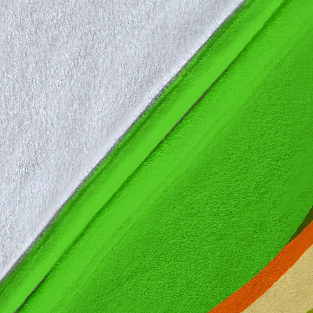 Cavallo Colorato/Verde - Coperta in Pile - Carbone's Marketplace