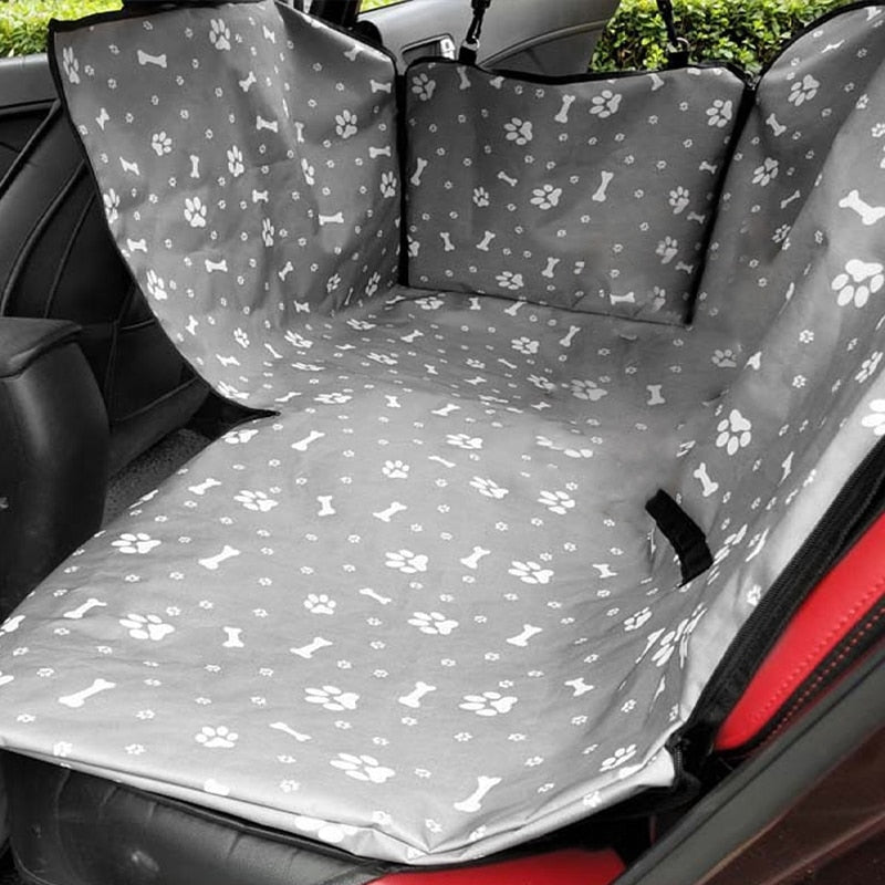 CAWAYI KENNEL Dog Carriers Waterproof Rear Back Pet Dog Car Seat Cover Mats Hammock Protector with Safety Belt Transportin Perro - Carbone's Marketplace