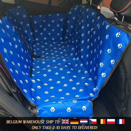 CAWAYI KENNEL Dog Carriers Waterproof Rear Back Pet Dog Car Seat Cover Mats Hammock Protector with Safety Belt Transportin Perro - Carbone's Marketplace