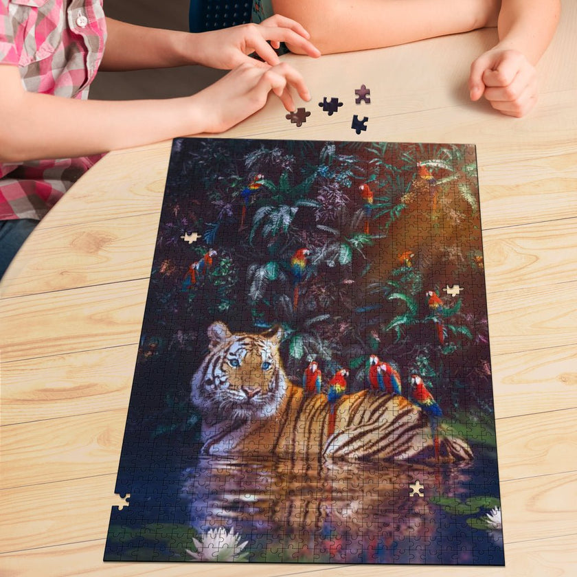 Centre Of Attention Jigsaw Puzzle - Carbone's Marketplace