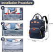 Changing Station Diaper Bag Backpack - Carbone's Marketplace