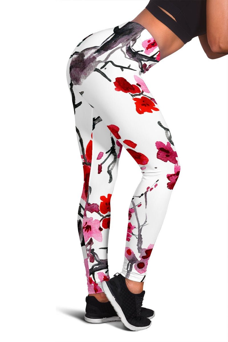 Cherry Blossom Leggings - Carbone&