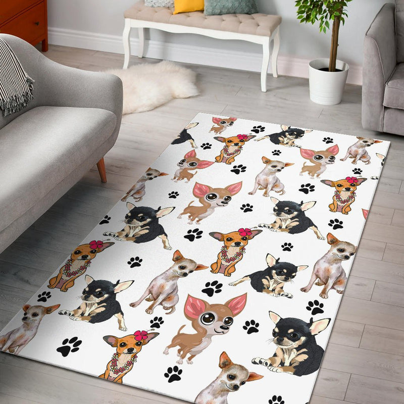 Chihuahua - Area Rug - Carbone&