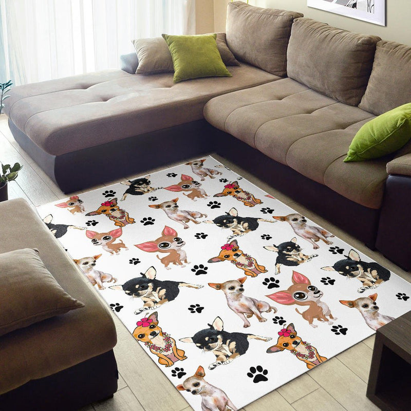 Chihuahua - Area Rug - Carbone&