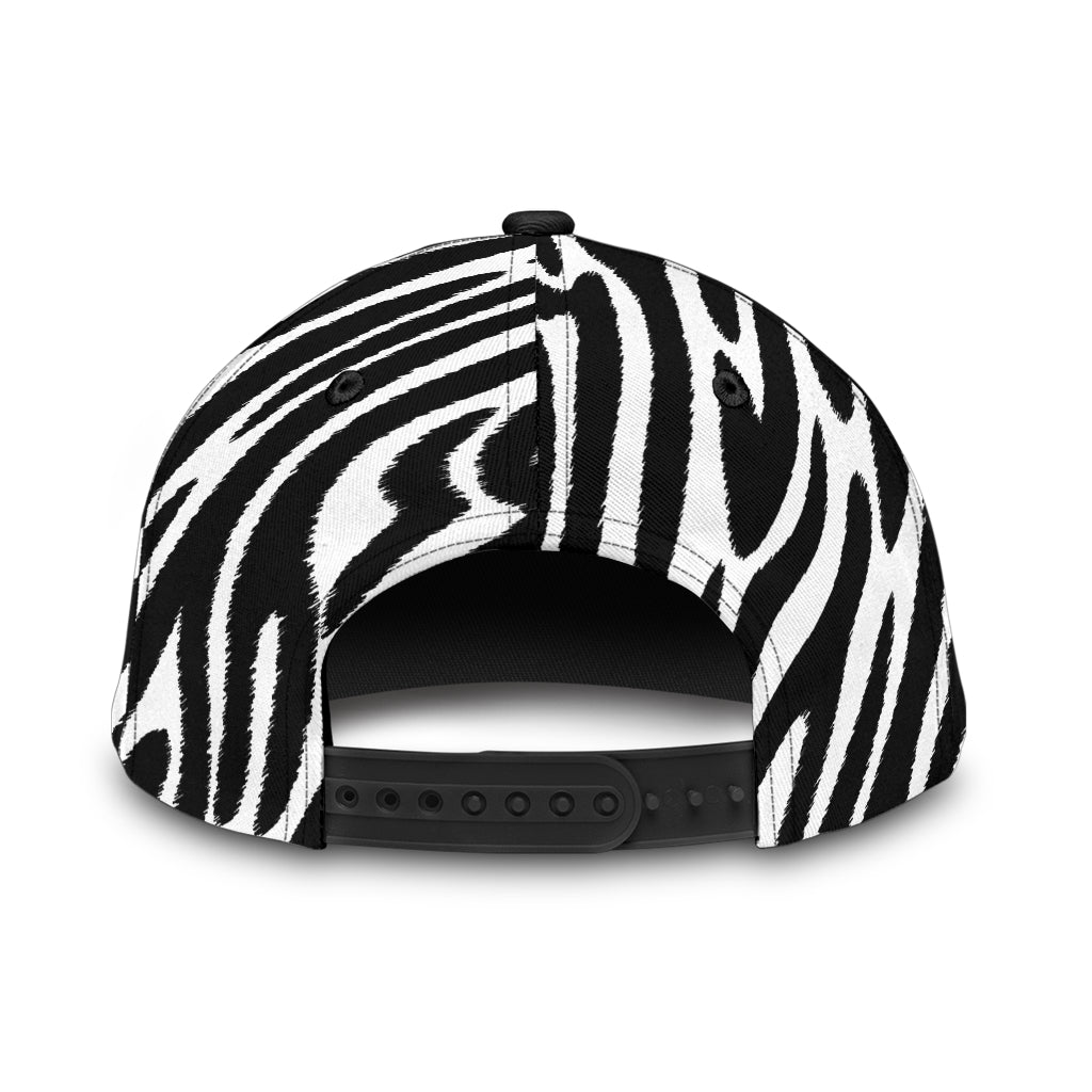 Classic Cap Zebra Animal Print - Carbone's Marketplace