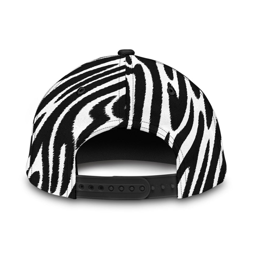 Classic Cap Zebra Animal Print - Carbone's Marketplace