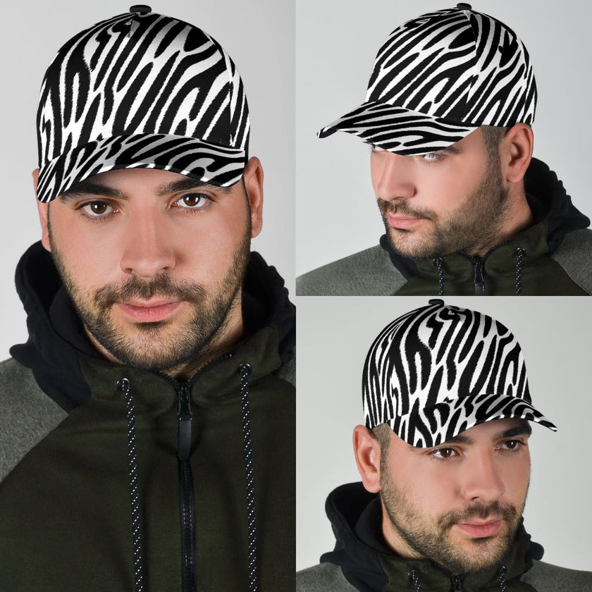 Classic Cap Zebra Animal Print - Carbone's Marketplace