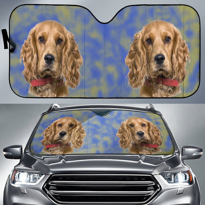 cocker spaniel Auto Sun Shade - Carbone's Marketplace